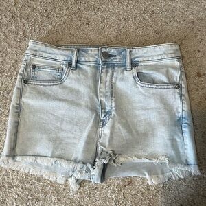 Light Blue Denim Women's Shorts